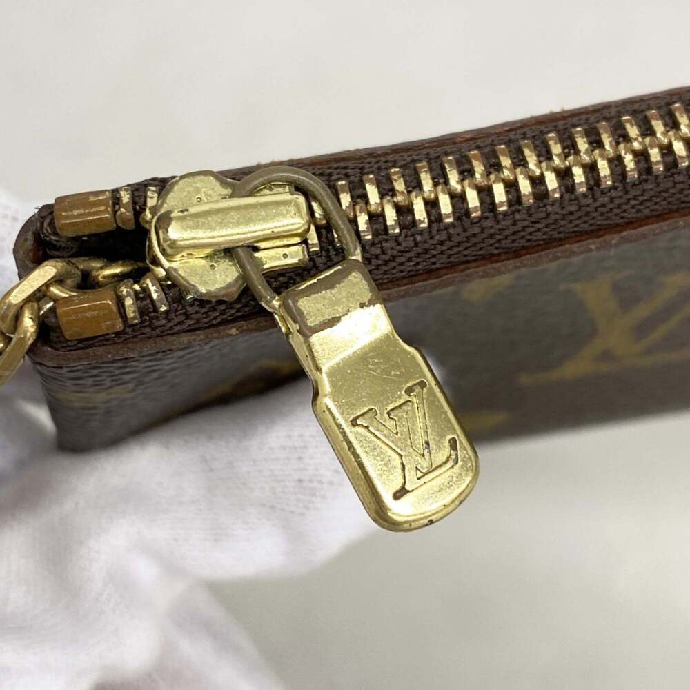 Louis Vuitton Monogram Pochette Clé M62650 Brown Wallet/Coin Case for Men and... - Picture 6 of 8
